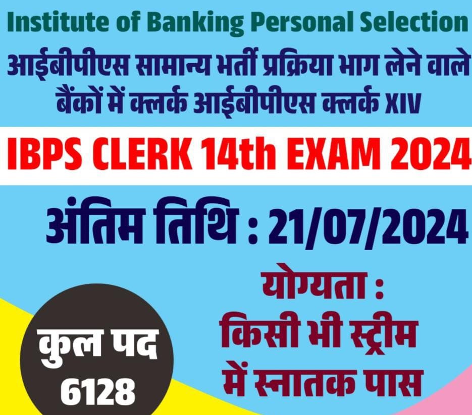 IBPS Common Recruitment Process Clerks in Participating Banks IBPS