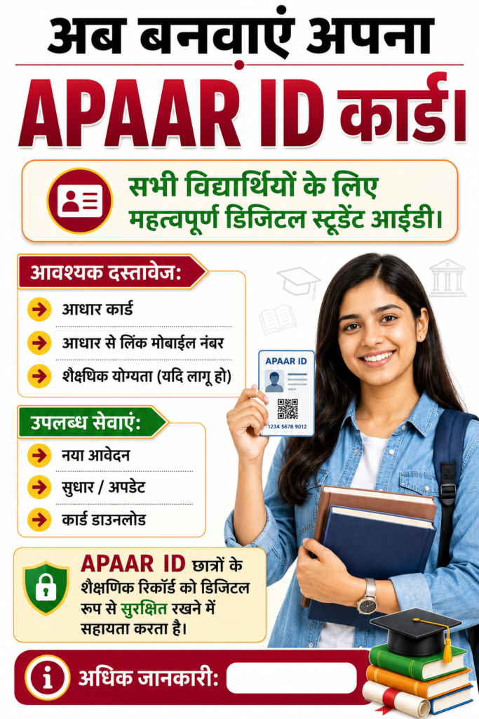 APAAR ID Poster